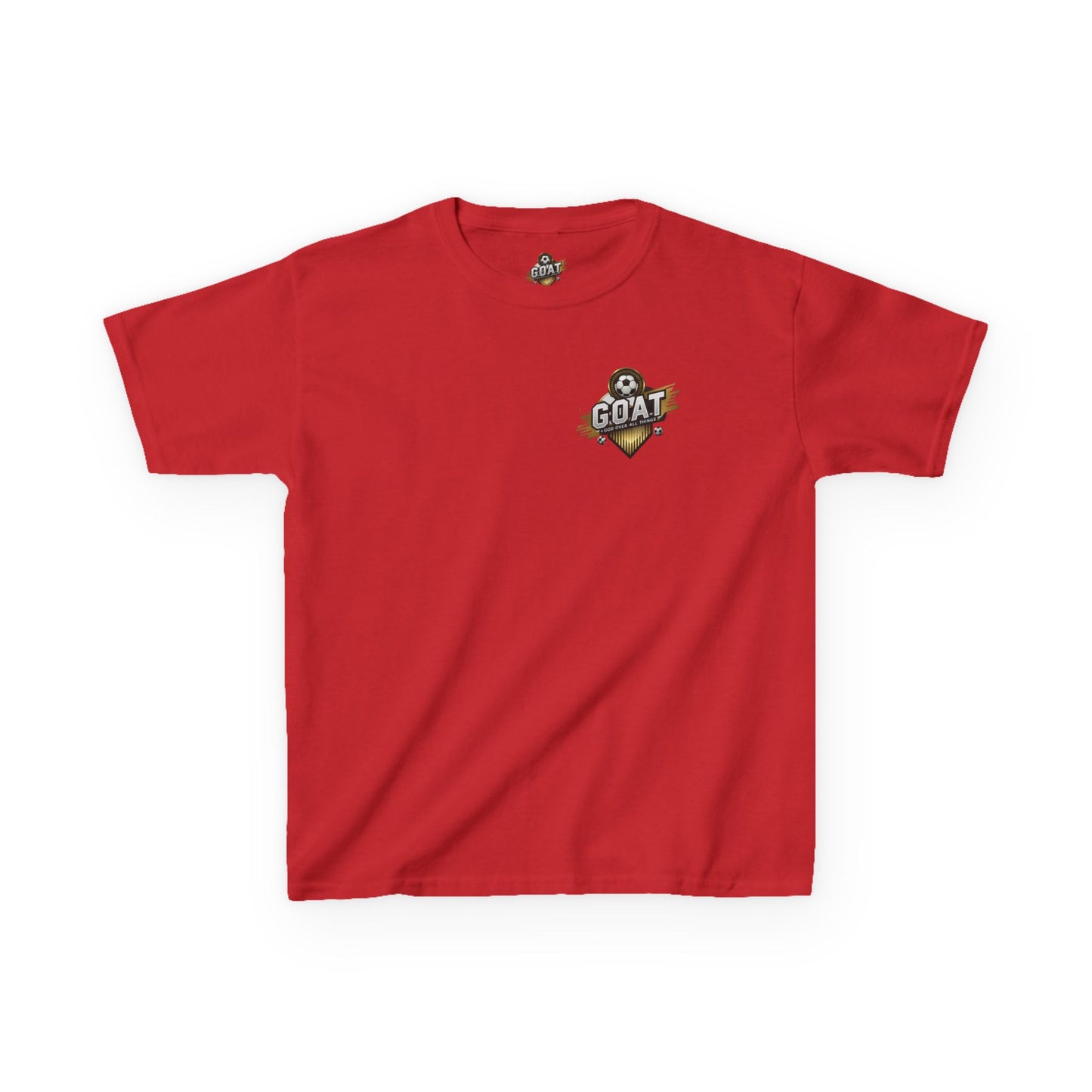 Kids GOAT Soccer Tee