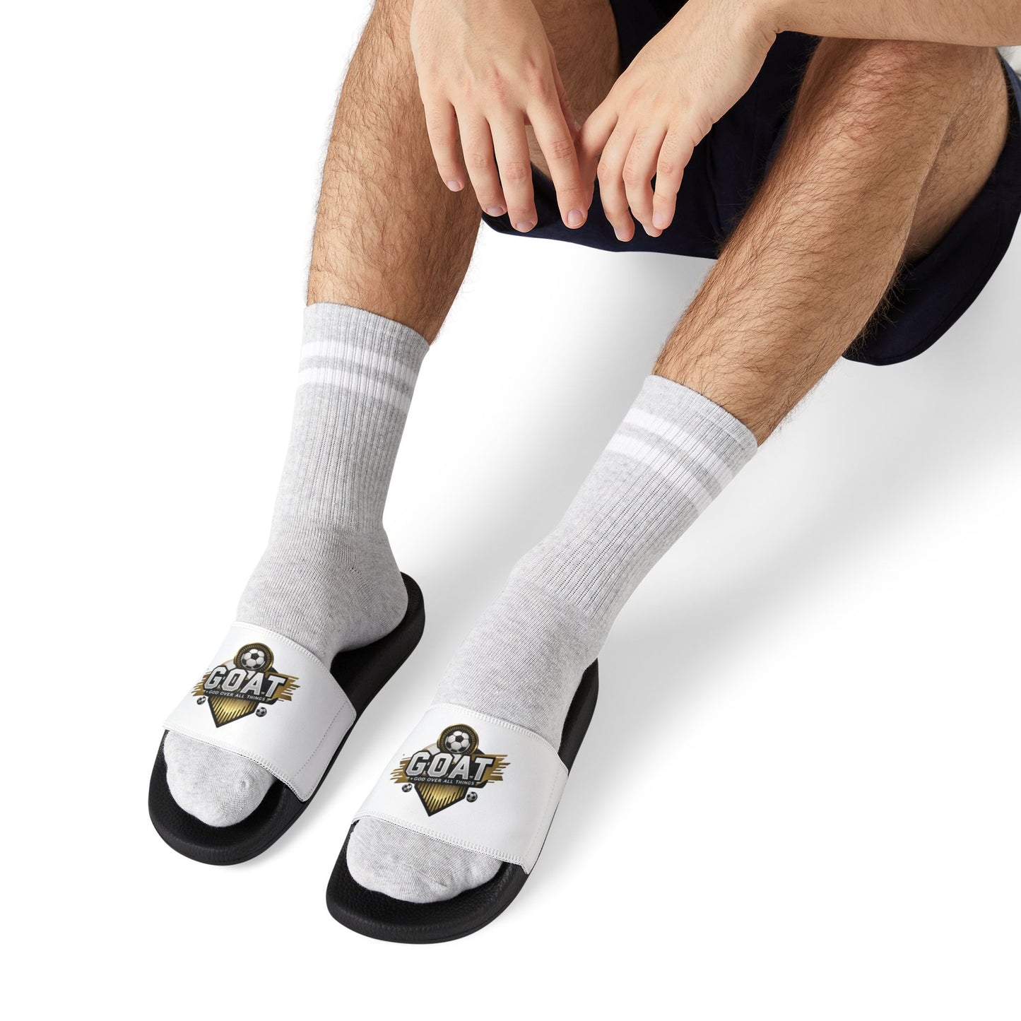 Men's GOAT Graphic Sandals - Sporty and Stylish Footwear