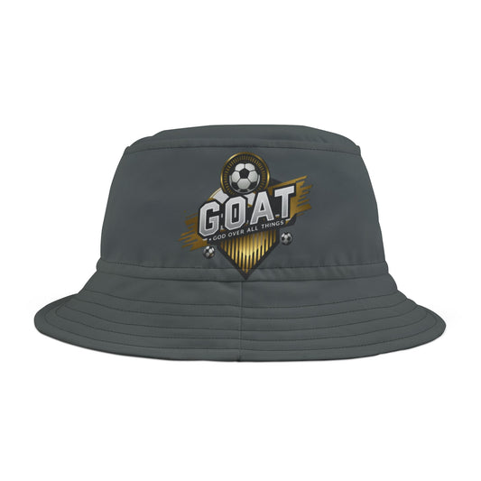 GOAT Soccer Bucket Hat - Stylish Headwear for Fans