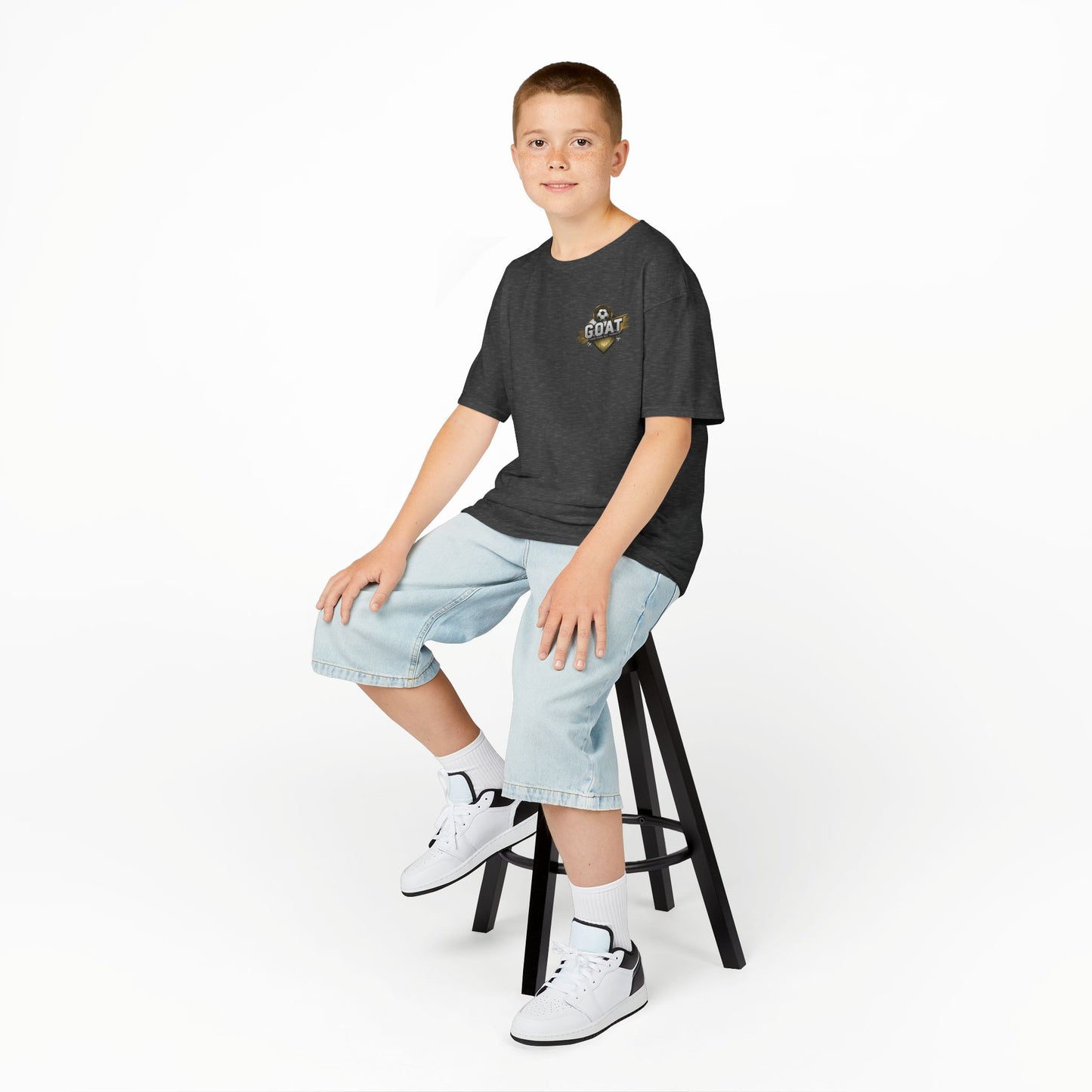 Kids GOAT Soccer Tee