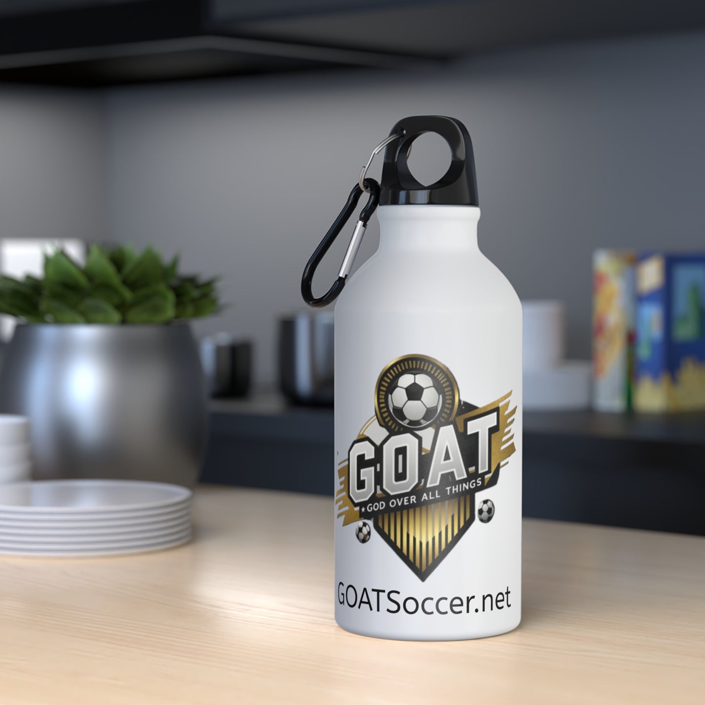 GOAT Sports Water Bottle - Perfect for Athletes & Fans