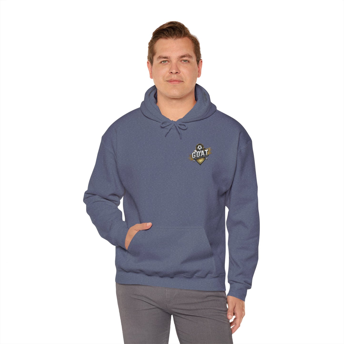 GOAT Soccer Hoodie – Unisex Heavy Blend™ Sweatshirt for Fans