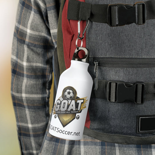 GOAT Sports Water Bottle - Perfect for Athletes & Fans