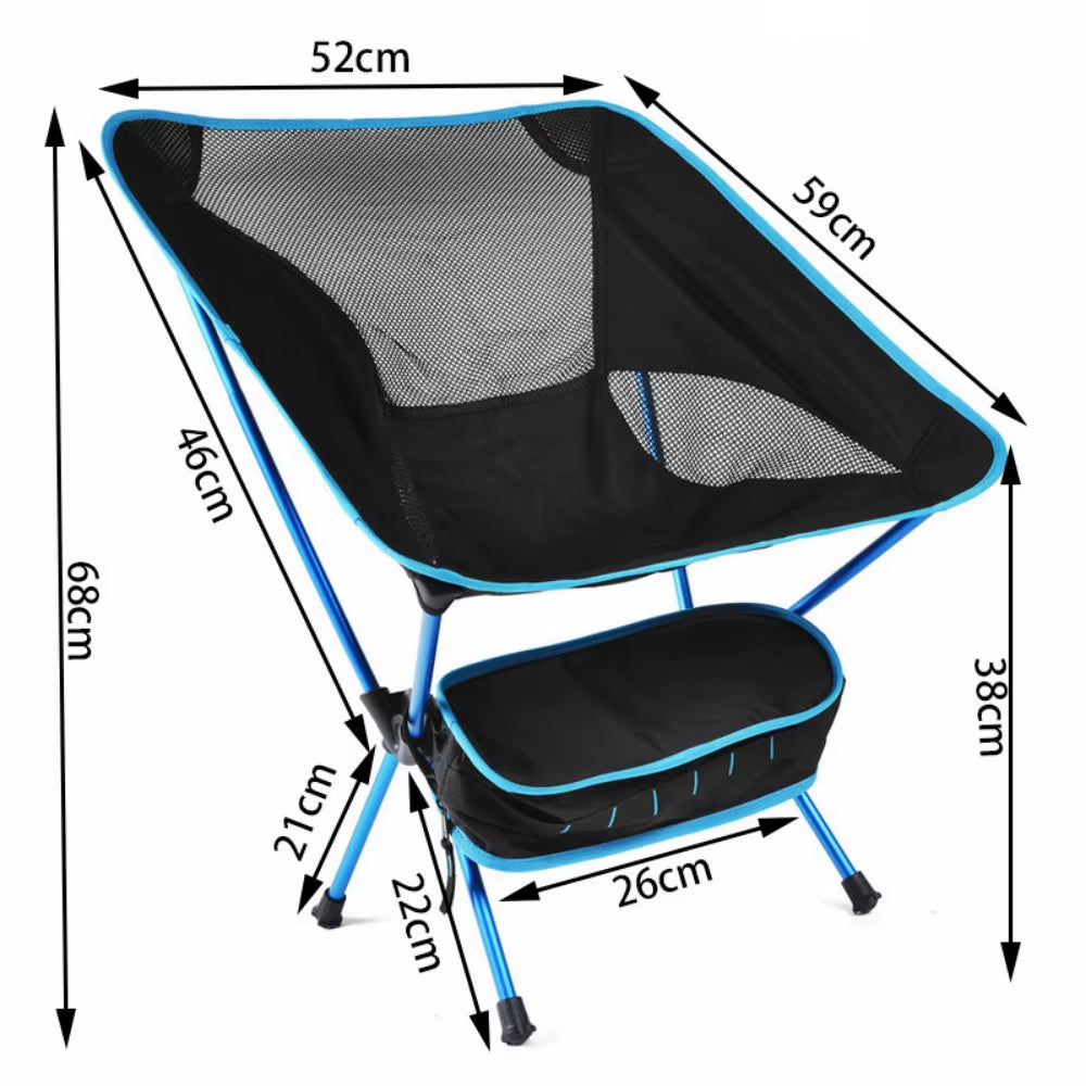 Camping Chairs Ultralight Folding Camping Chairs Compact Backpacking Portable Chair for Hiking Fishing Beach Outdoor Travel