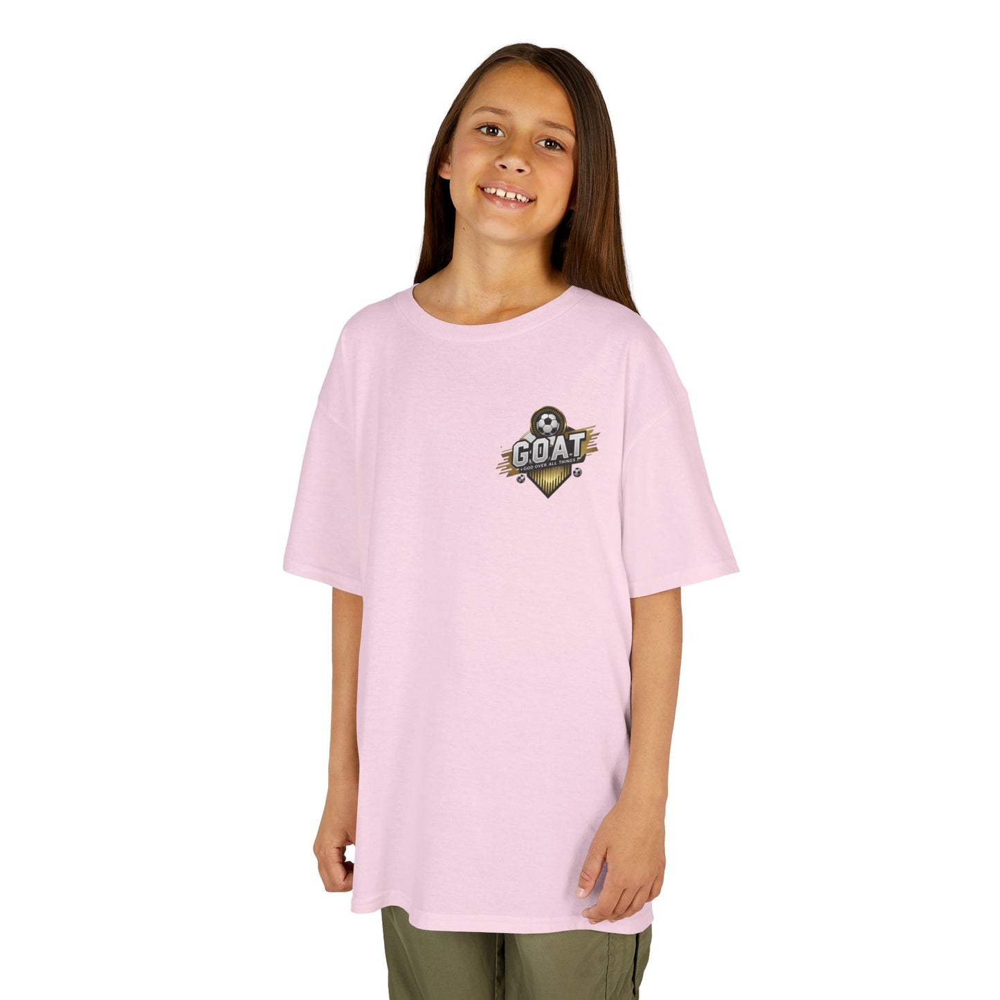 Kids GOAT Soccer Tee