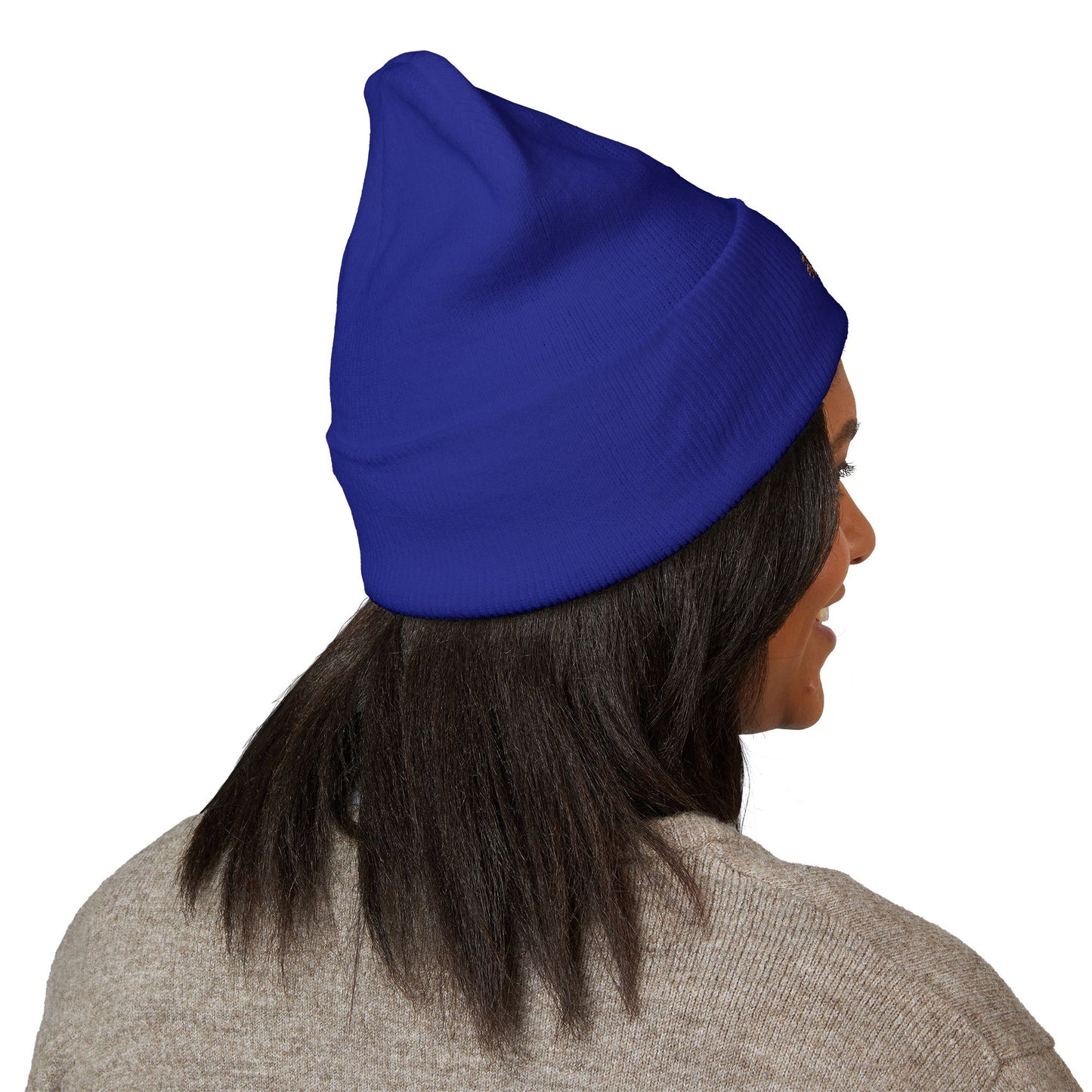 GOAT Unisex Embroidered Classic Cuffed Beanie