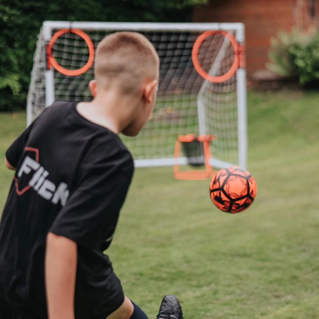 - Urban Soccer Skills Set. 4 in 1 Soccer Trainer. Includes Basket, Targets and Net. Soccer Equipment