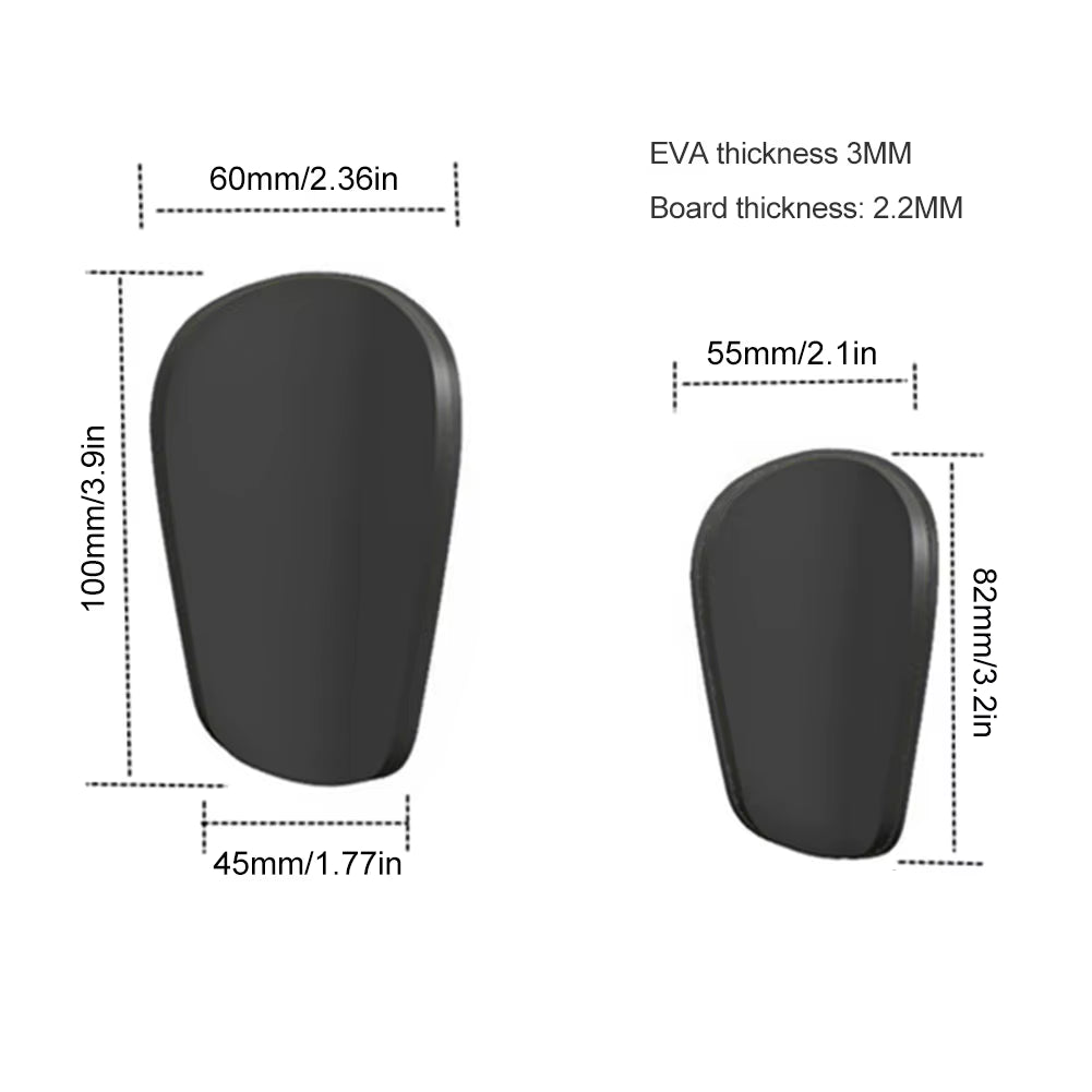 1 Pair Soccer Shin Pads Extra Small Protective Gear Shin Guard EVA Plastic Shin Guards Pad for Adult Kid Football Leg Protector