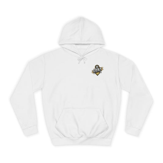 GOAT Soccer Unisex College Hoodie - Perfect for Sports Fans and Athletes
