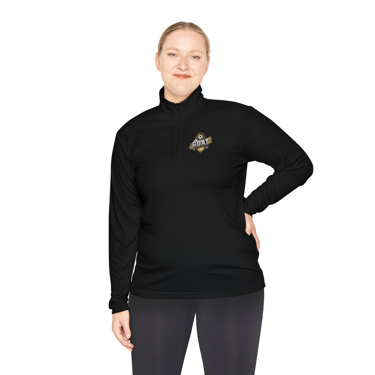 Unisex Quarter-Zip Pullover - GOAT Design for Sports Lovers
