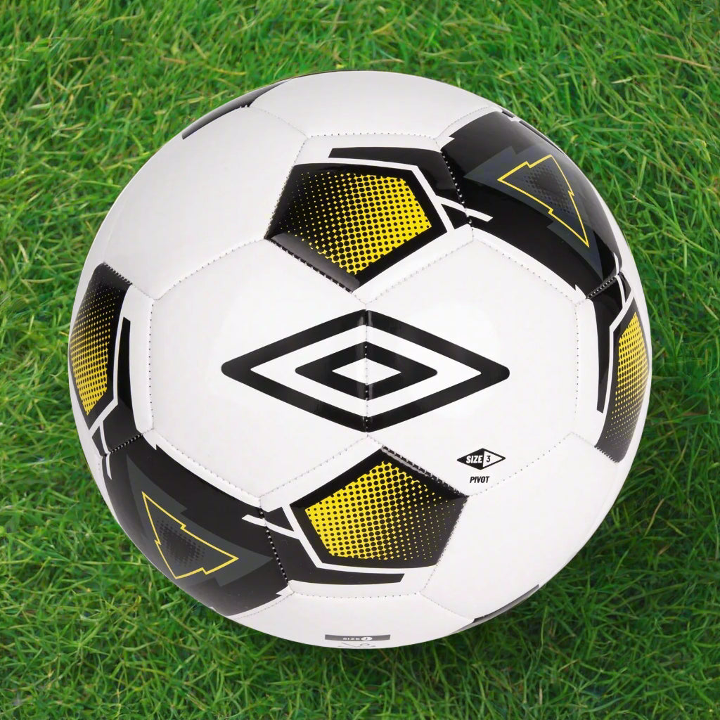 Pivot Size 3 Youth and Beginner Soccer Ball, Yellow